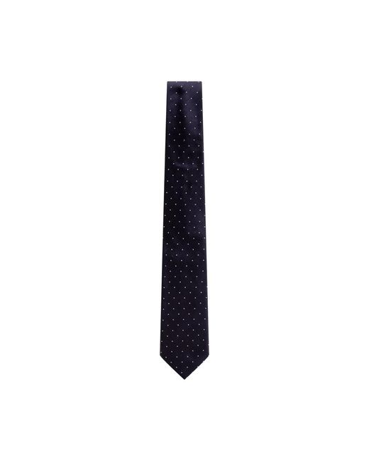 Tom Ford Micro Dot Tie in Blue für Herren