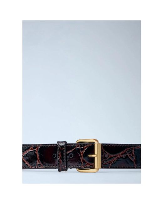 Dries Van Noten Blue Belts