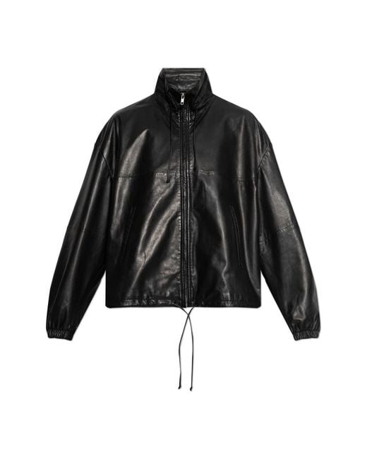 Haikure Black Leather Jackets