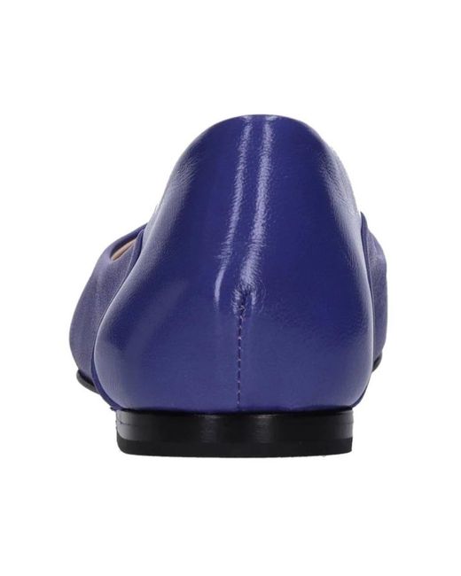 Fabi Blue Ballerina Shoes