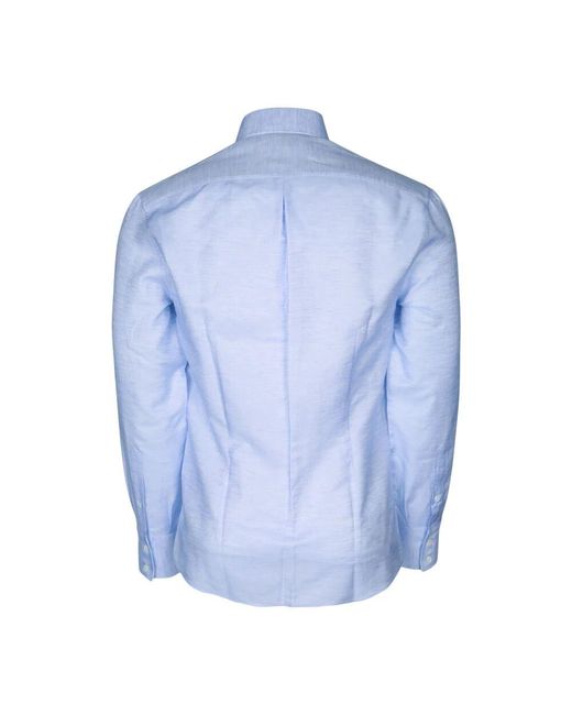 Brunello Cucinelli Stilvolle Herrenhemden Kollektion in Blue für Herren