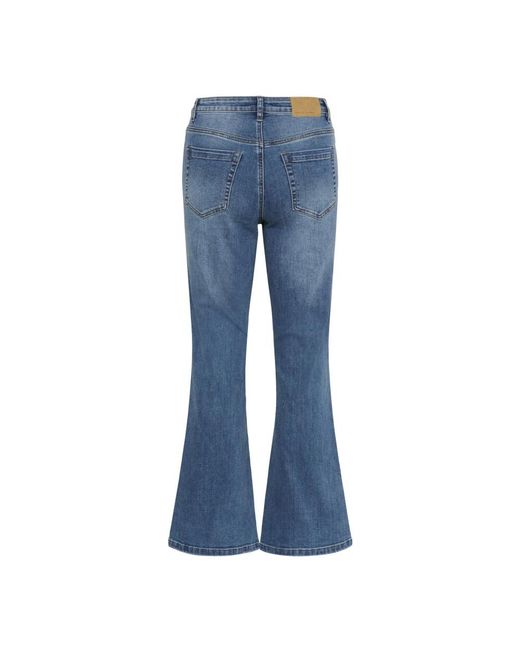 Kaffe Blue Flare Jeans
