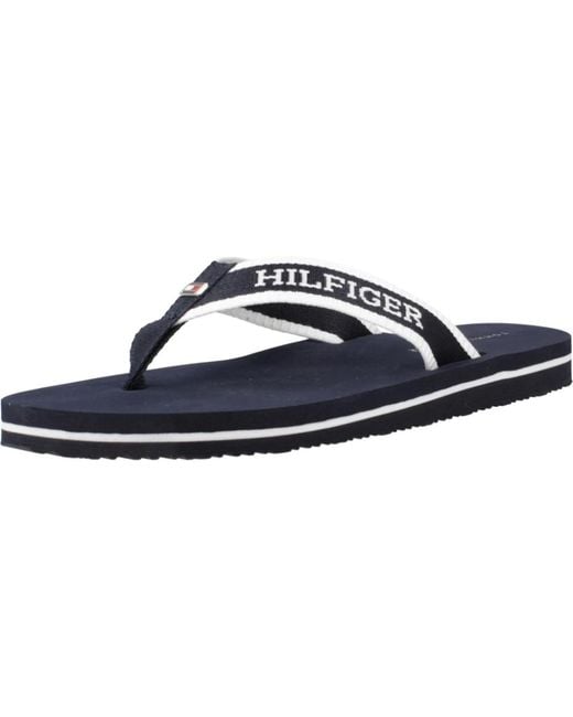 Tommy Hilfiger Flip Flops in het Blue