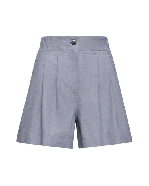 Moncler Blue Casual Shorts