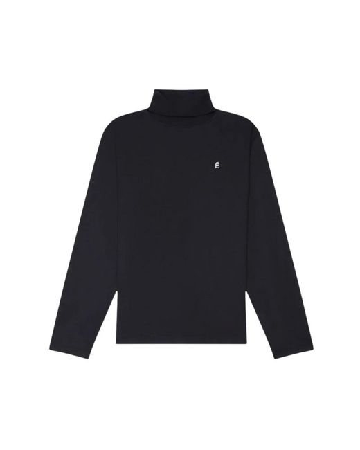 Etudes Studio Blue Turtlenecks for men