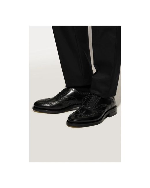 DSquared² Black Laced Shoes for men