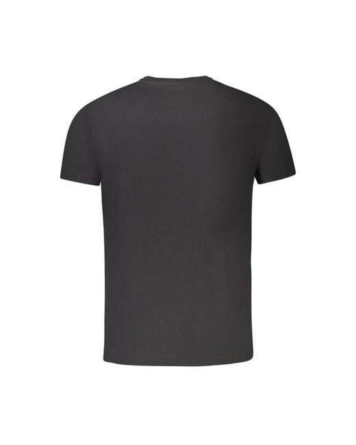 Timberland Black Crew Neck Tee for men