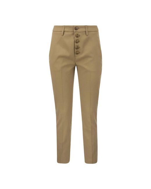 Dondup Natural Slim-Fit Trousers
