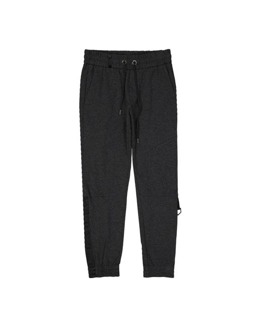 Philipp Plein Black Sweatpants for men
