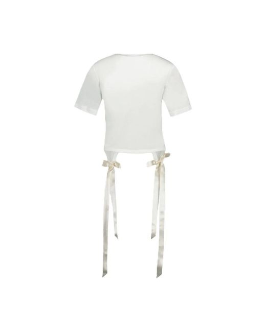 T-Shirts Simone Rocha de color White
