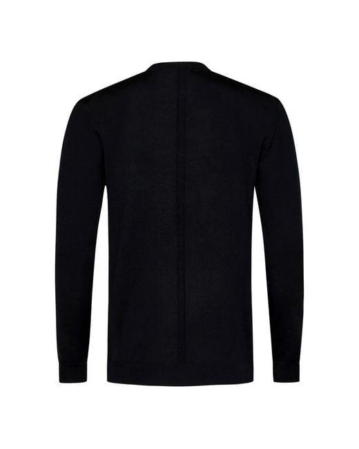 Low Brand Black Round-Neck Knitwear for men