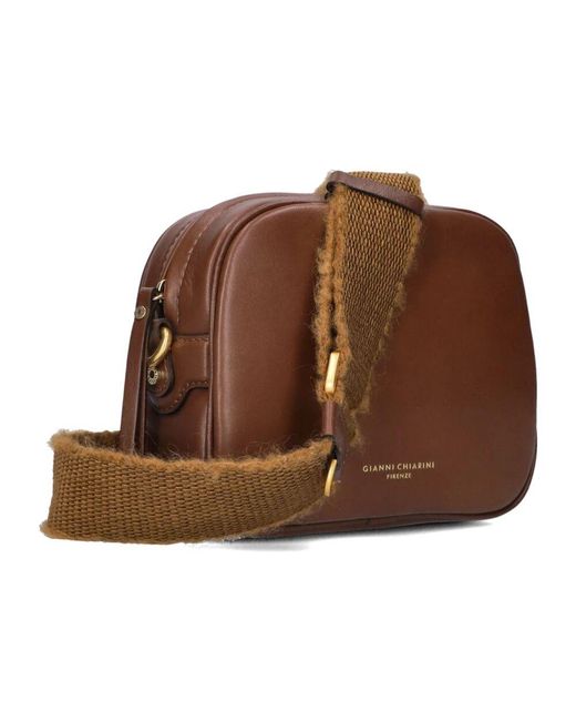 Gianni Chiarini Brown Braune Schultertasche Nina