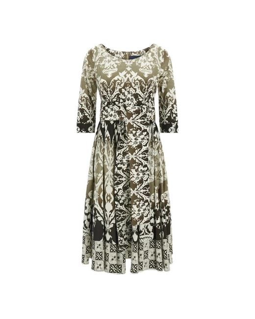 Samantha Sung Green Midi Dresses