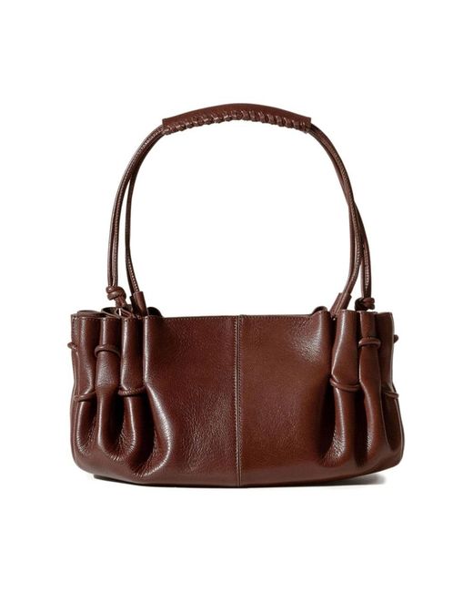 Hereu Brown Shoulder Bags
