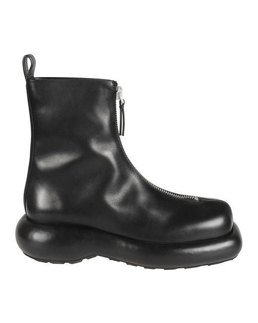 Jil Sander Black Ankle Boots