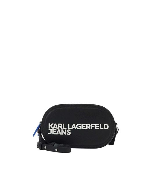 Karl Lagerfeld Black Cross Body Bags