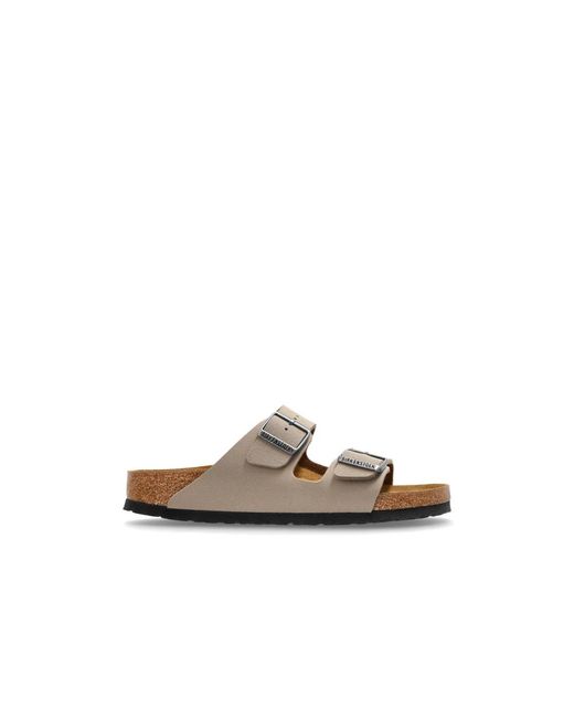 Birkenstock Brown Sliders