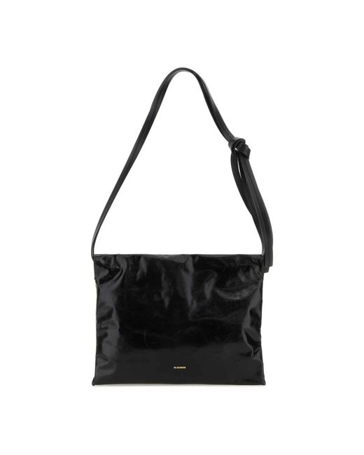 Jil Sander Black Shoulder Bags