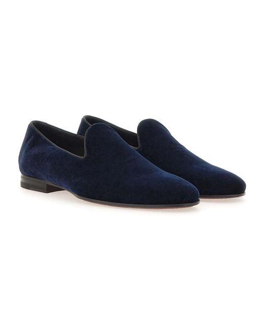Tagliatore Blue Loafers for men