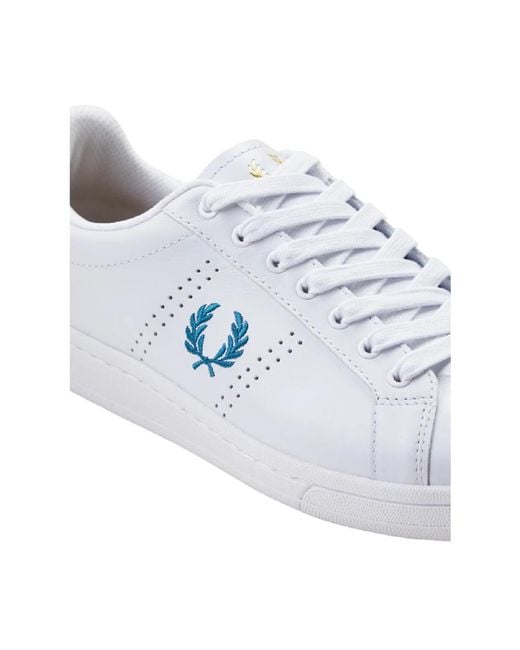Fred Perry Blue Sneakers for men