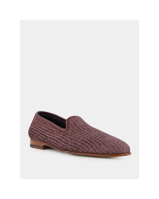 Manolo Blahnik Red Loafers for men