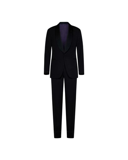 Ralph Lauren Black Single Breasted Suits for men