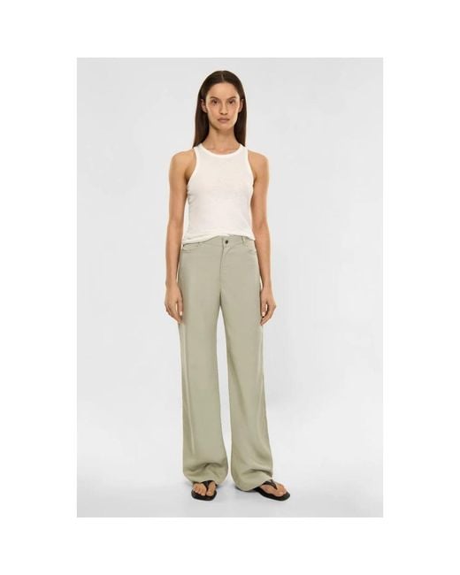 Elvine Natural Wide Trousers