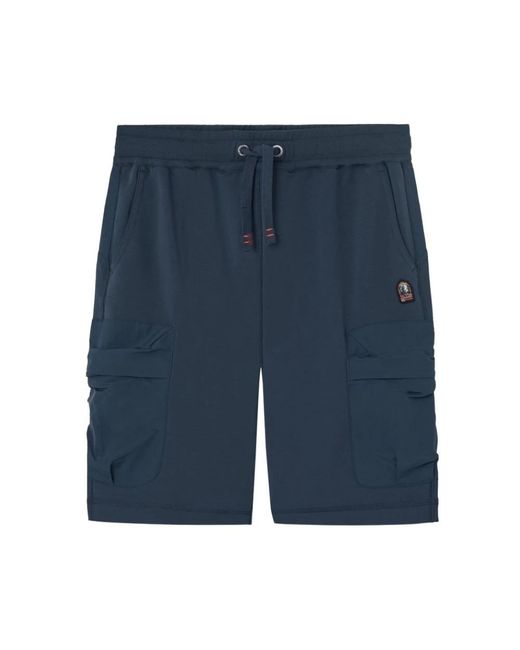 Parajumpers Blue Casual Shorts for men