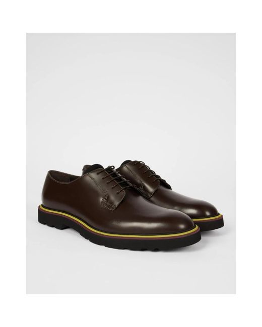 Paul Smith Brown Laced Shoes