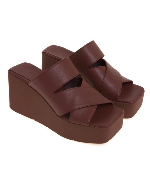 Vic Matié Brown Wedges