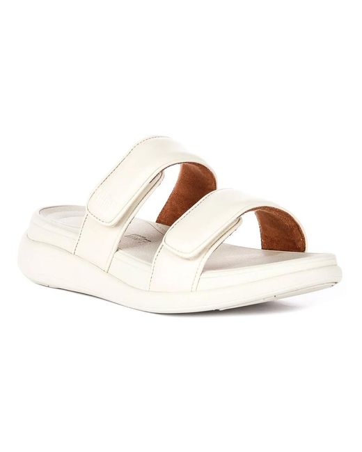 Fitflop White Sliders