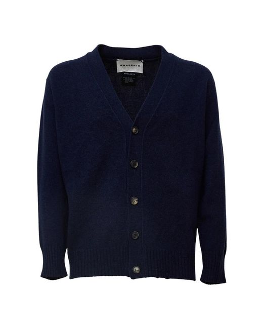 Cardigans Amaranto pour homme en coloris Blue