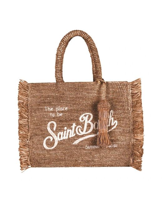 Mc2 Saint Barth Brown Shopping Bags