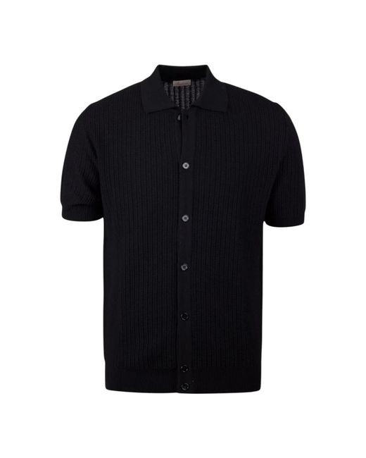 Stenstroms Black Polo Shirts for men