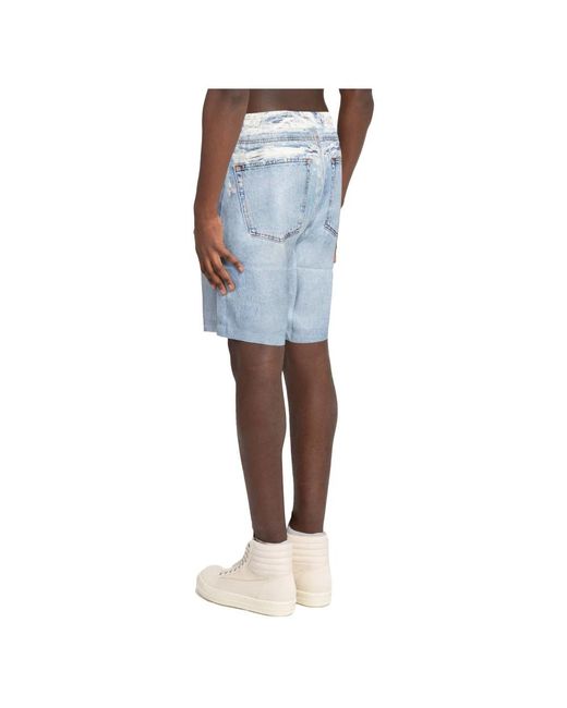 Shorts > denim shorts DIESEL pour homme en coloris Blue