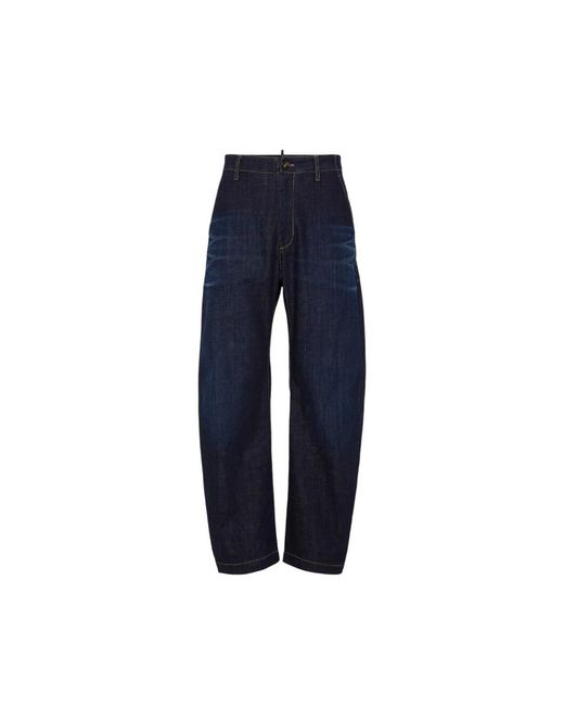 DSquared² Blue Straight Fit Jeans for men