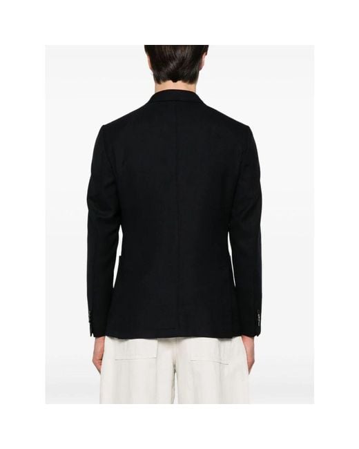 Blazers di Zegna in Black da Uomo