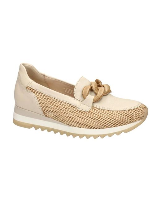 Gabor White Classic Loafer