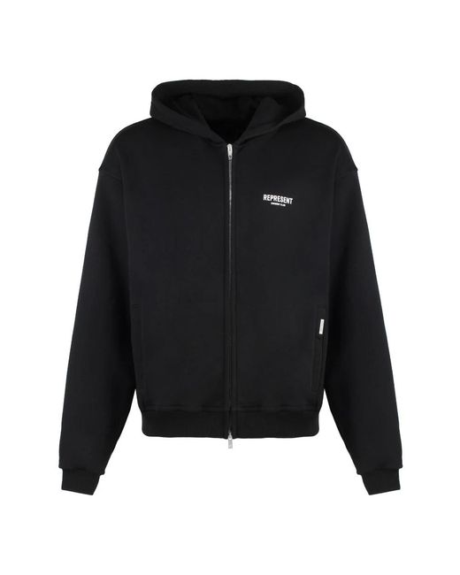 Zip-Throughs Represent pour homme en coloris Black