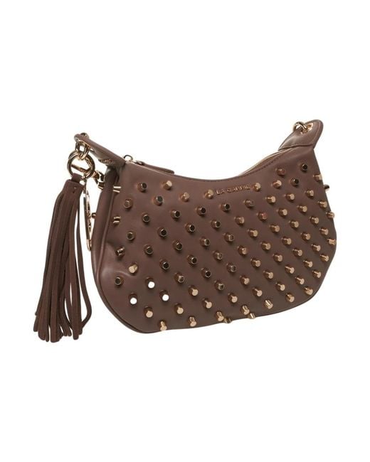 La Carrie Brown Schultertasche