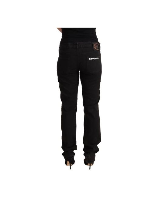 Just Cavalli Black Slim-Fit Jeans