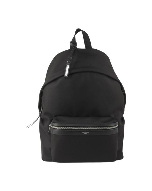 Saint Laurent Black Backpacks for men
