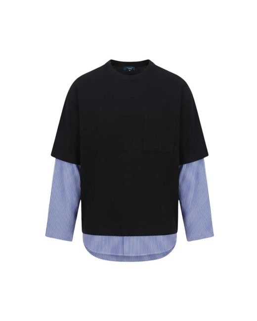 Comme des Garçons Blue Long Sleeve Tops for men