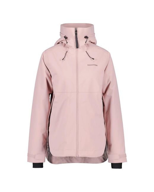 Winter Jackets di Didriksons in Pink
