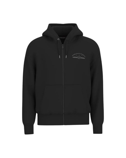 Zip-Throughs Guess de hombre de color Black