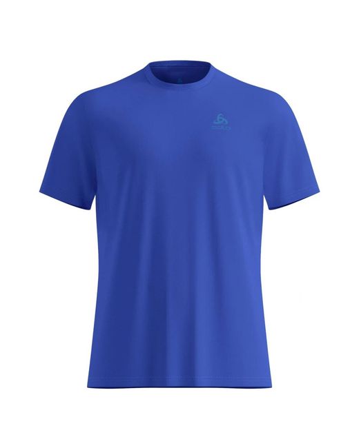 Odlo T-Shirt Met Ronde Hals Korte Mouw Cardada in het Blue voor heren