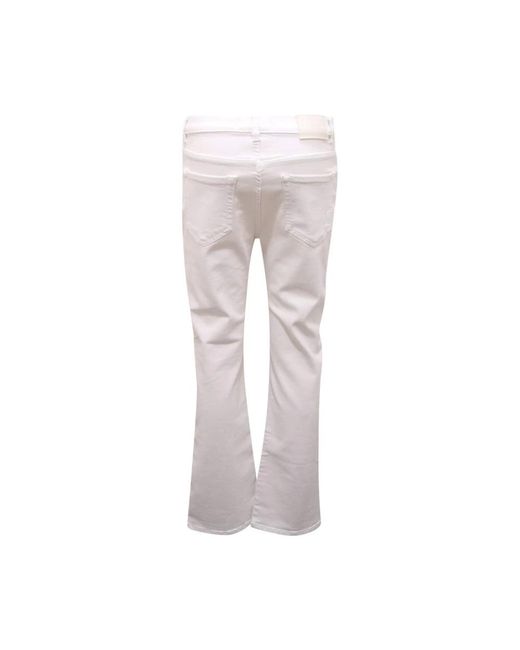 Pinko Gray Flare Jeans