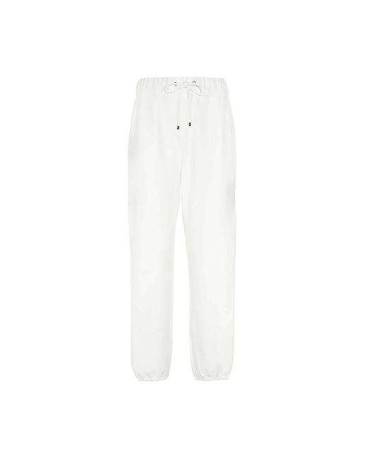 Max Mara White Sweatpants