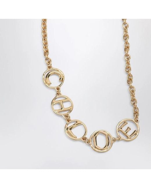 Chloé Metallic Necklaces