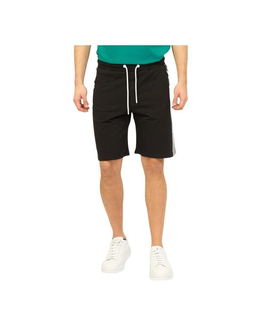 Bikkembergs Black Casual Shorts for men